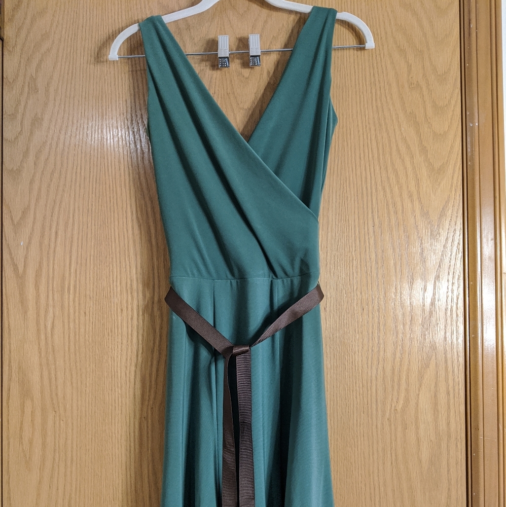 Sexy green dress